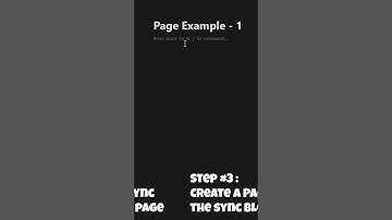 Building a Navigation Bar in Notion
