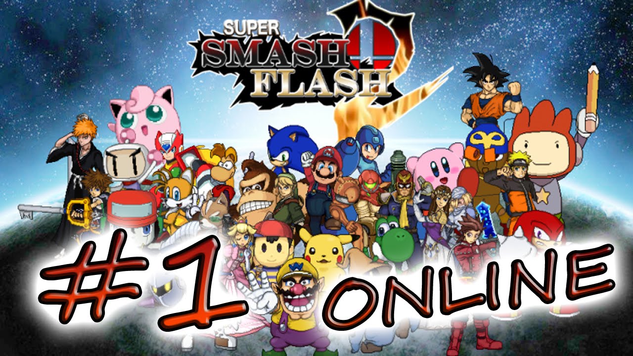PC | Super Smash Flash 2 ONLINE #1 "¡¿No hay más personajes?!" YouTube