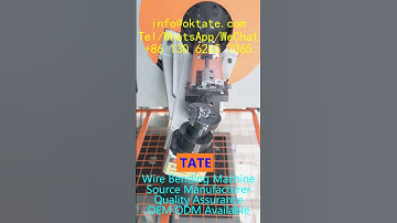 CNC Wire Bending Machine For Mechanical Hook Parts Car Seat Parts