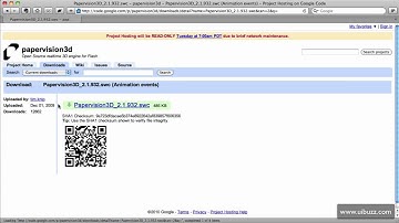 Papervision 3D - Download and project set-up