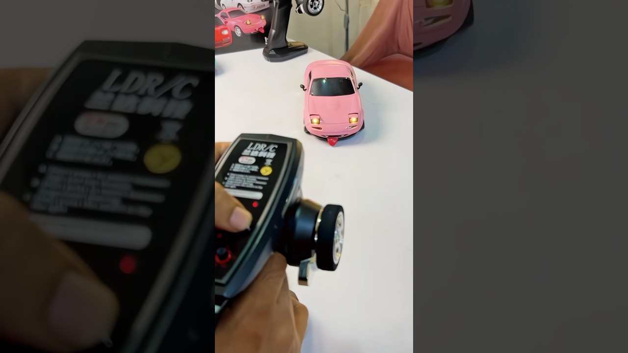 LDRC 1804 RTR 1/18 2.4G RWD RC Car Drift for Mazda MX-5 Gyro LED