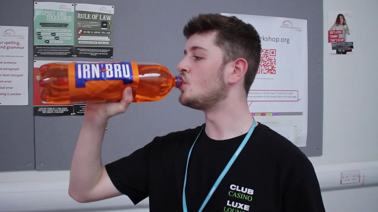 IRNBRU Advert YouTube