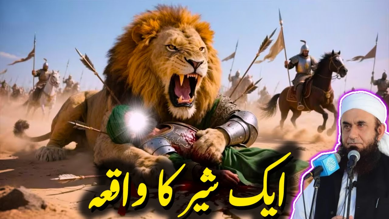 Sher Ka Waqia | Himmat, Sabr Aur Qudrat Ka Sabak By Mulana Tariq Jameel 