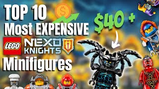 TOP 10 Most EXPENSIVE Lego Nexo Knights Minifigures! screenshot 5