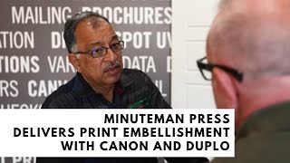 Canon & Duplo Success Story: Minuteman Press