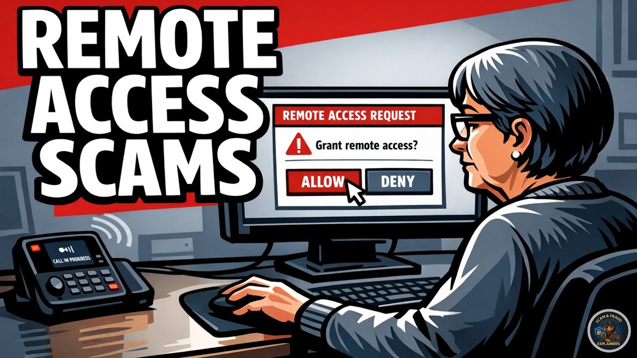 The Remote Access Scam That's Targeting Everyone YouTube
