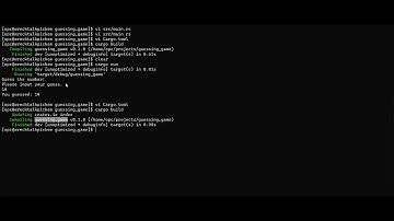 Part 3 Rust Basics Guessing Game Part2