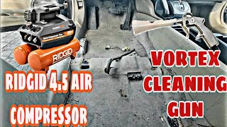 One Of My Favorite Tool and Machine For Detailing | Vortex Cleaning Gun & Ridgid 4.5 Air Compressor