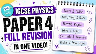  IMPORTANT PHYSICS REVISION IN 45 MINS!