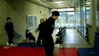 Flashkick mishap
