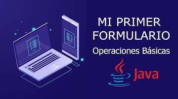 Operaciones básicas usando Formulario (JFrameForm) en Java - Netbeans