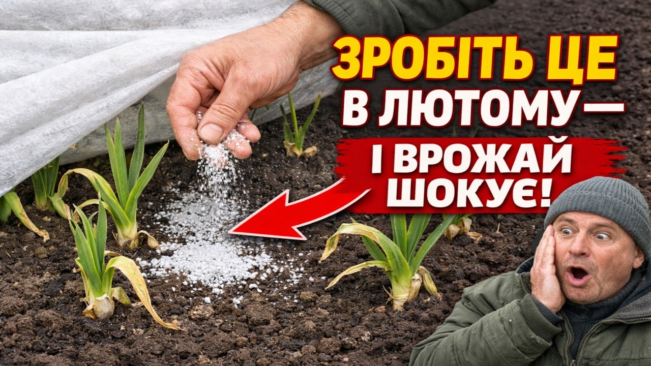 Секрет від 20-річного агромагазину: Зробіть ЦЕ з часником в лютому, і врожай вас шокує!