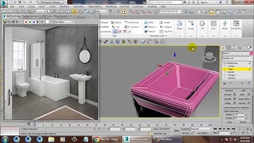 Tutorial on Modeling ,Texturing and Lighting a Bathroom in 3dsmax ( Part 3)