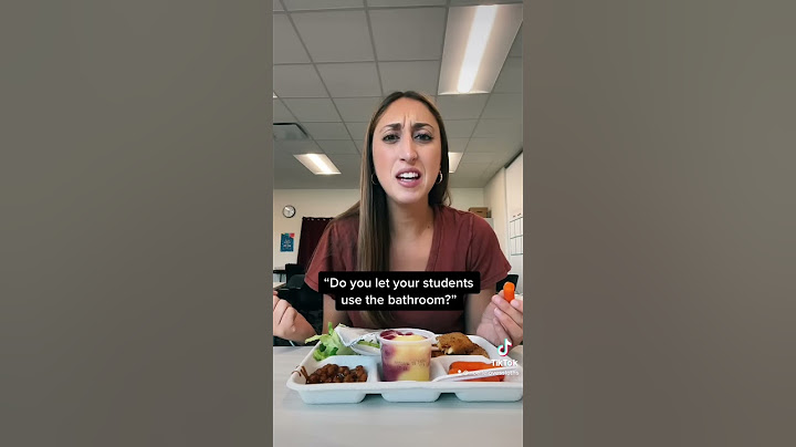 Letting students use the bathroom during class
