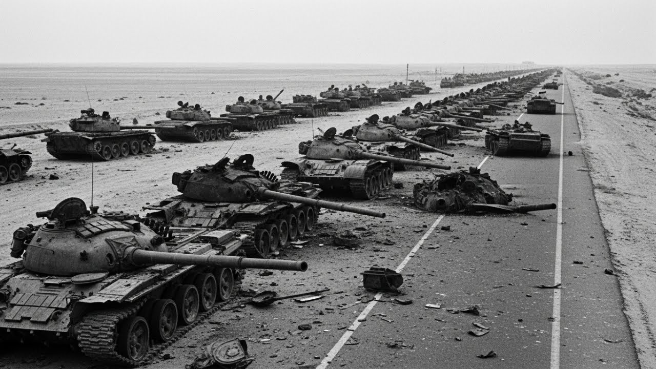 Sovětské generály šokovalo, když na CNN sledovali, jak americké síly ničí jejich tanky T-72.