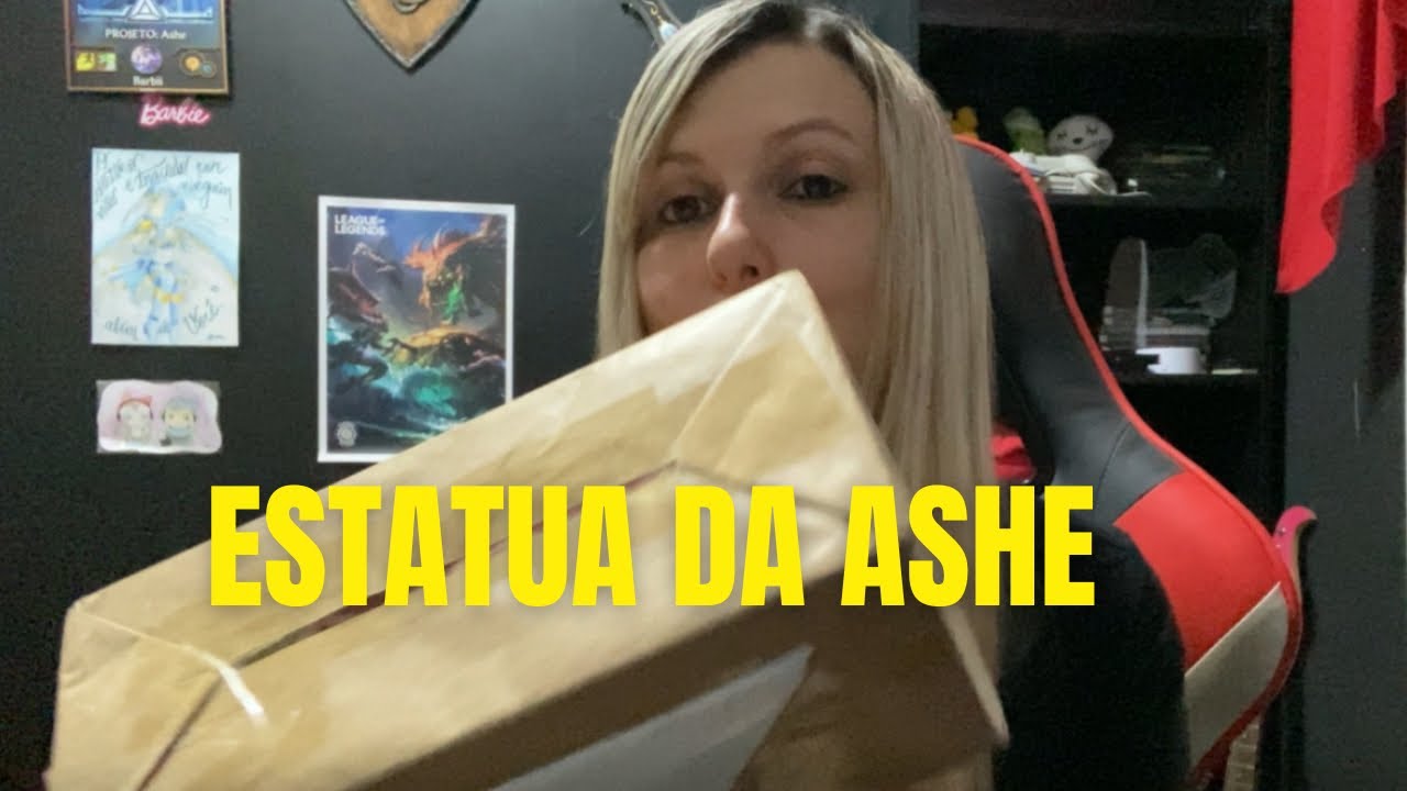 Comprei uma estátua da Ashe no mercado livre, será que foi golpi!?