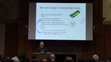 Piotr Indyk - Motwani Distinguished Lecture Series at Stanford