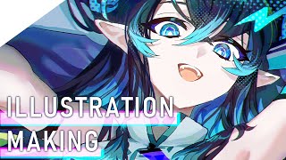 Illustration making |CLIP STUDIO