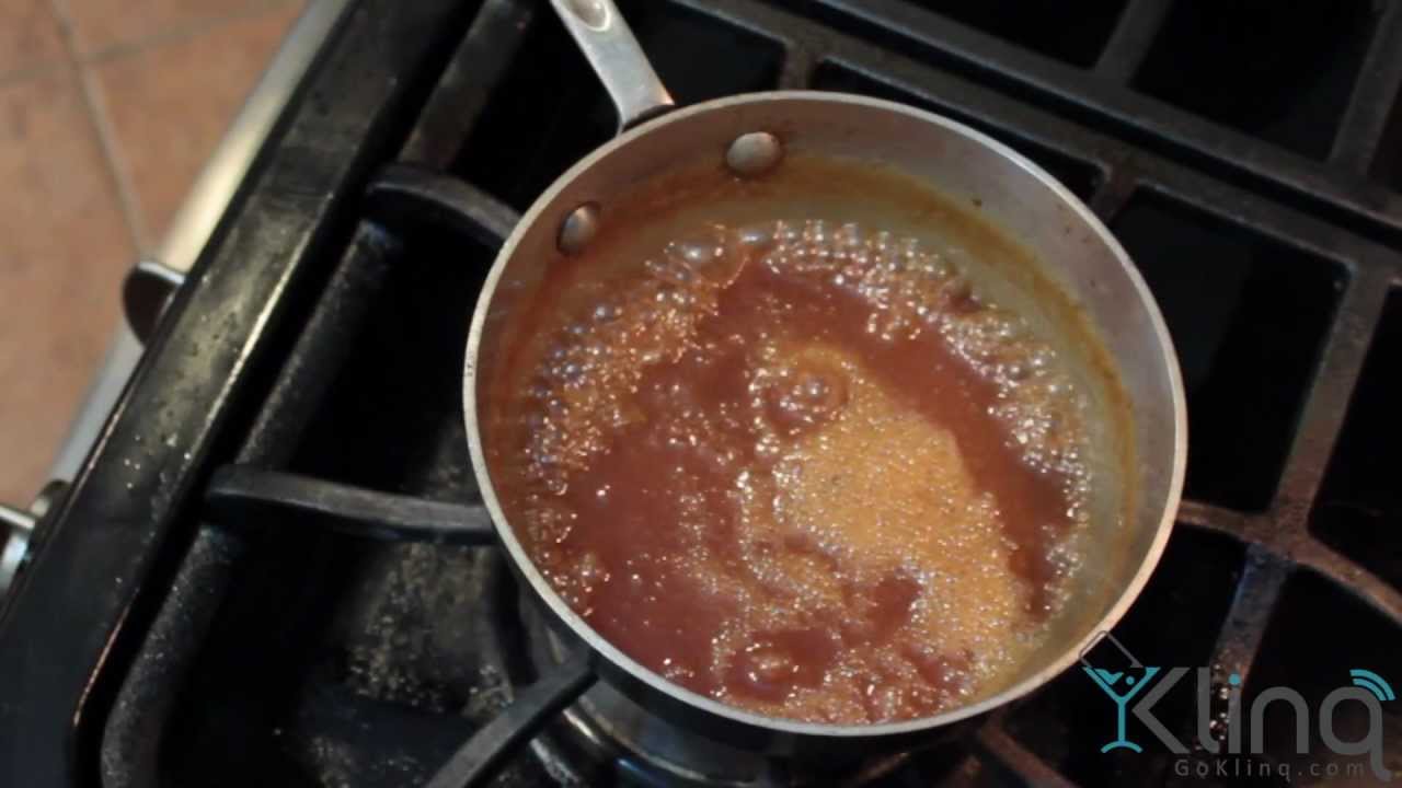 Apple Martini- Prep caramel