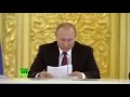 Путин о переданном ему постановлении суда: «Волосы дыбом встают»