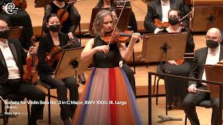 Hilary Hahn performs Largo from Bach&#39;s Sonata for Violin Solo No. 3