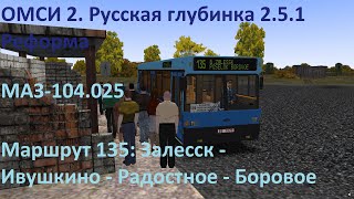 картинка: ОМСИ 2. Русская глубинка 2.5..1 Реформа. Маршрут 135
