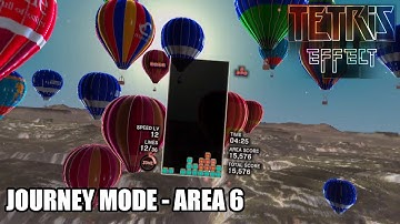 Tetris Effect - Journey Mode | Area 6 [Oculus Quest VR]