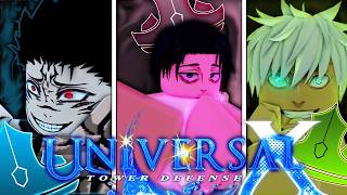 I Spent 15+ HOURS Obtaining BOUNDLESS RULER Gojo & Sukuna In Universal Tower Defense Roblox! screenshot 4