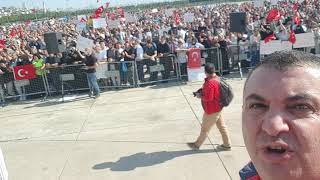 11 Eylül Mitingimizden Hani Biz 100 Kisiydik, Emniyet Müdürlüğü Açıklaması 300.000 Kişi Katılmış