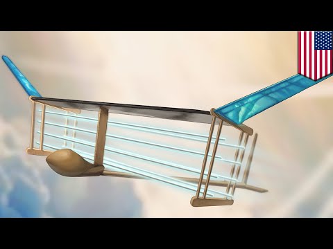Ionic wind: MIT flies first-ever plane with no moving parts - TomoNews