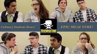 Epic Meal Time! | Culinary Students React! S1/Ep6