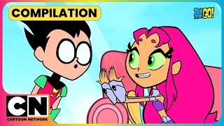 Starfire’s Clean Hands Hide a WEIRD Secret!🧼😂| Teen Titans Go👊| Halloween Special | @cnindia​