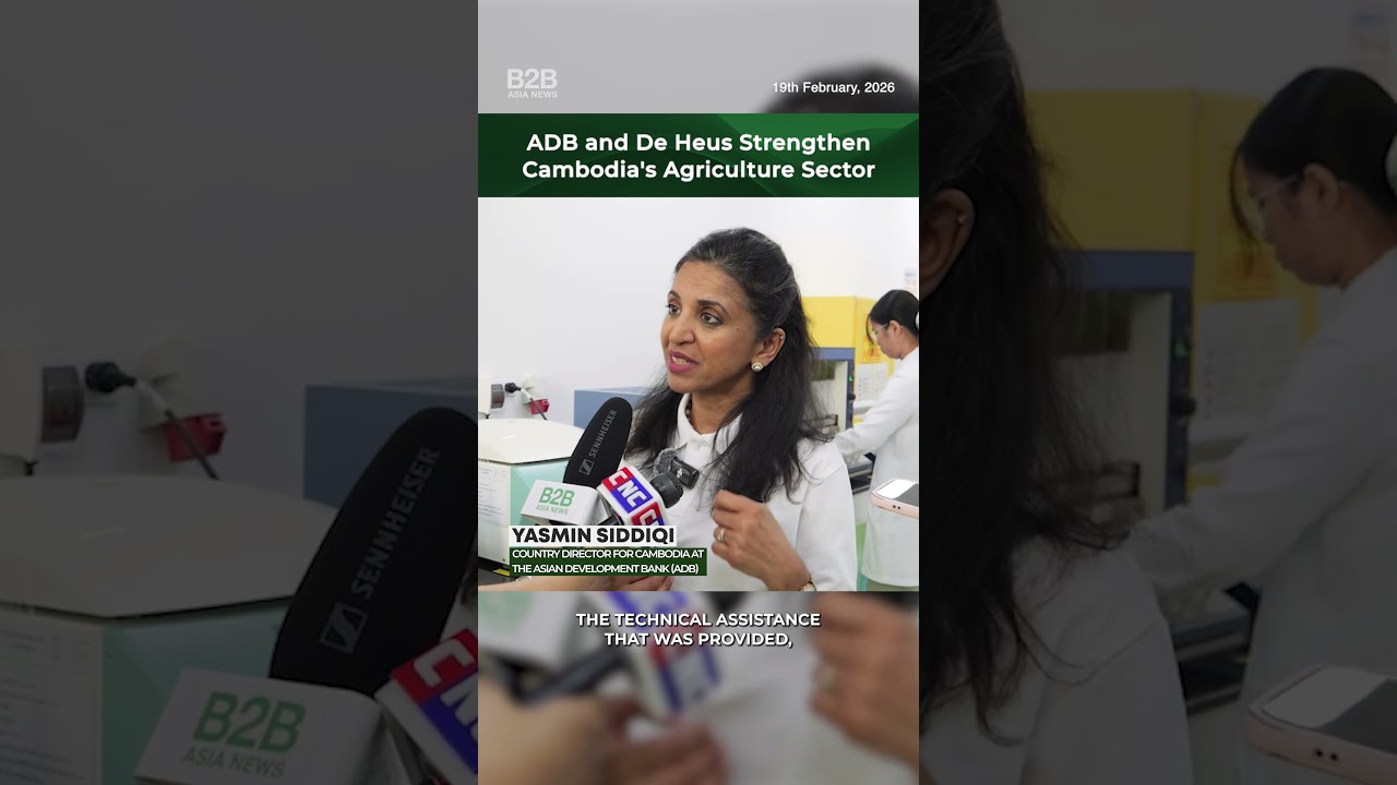 ADB and De Heus Strengthen Cambodia's Agriculture Sector - Yasmin Siddiqi, ADB Country Director