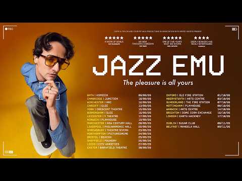 Jazz Emu - The Pleasure Is All Yours UK Tour