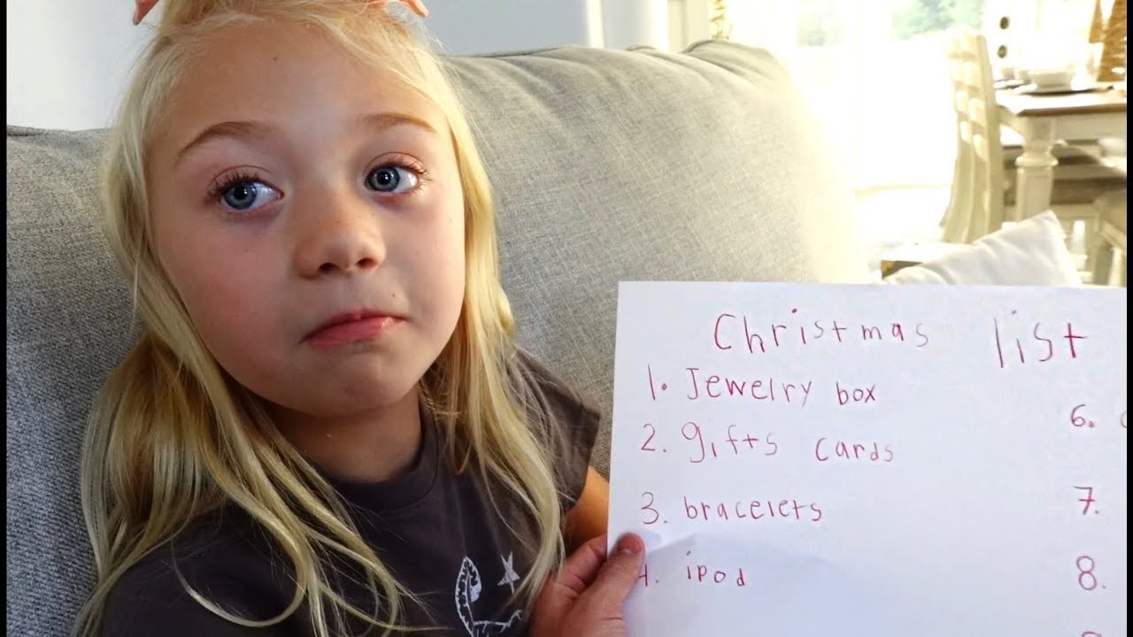 We Found Everleigh's SECRET Christmas List To Santa!!! YouTube