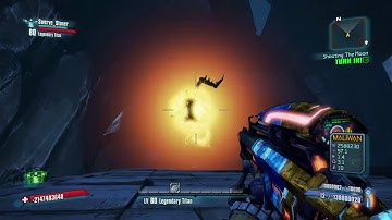 Borderlands 2 out of the map glitch