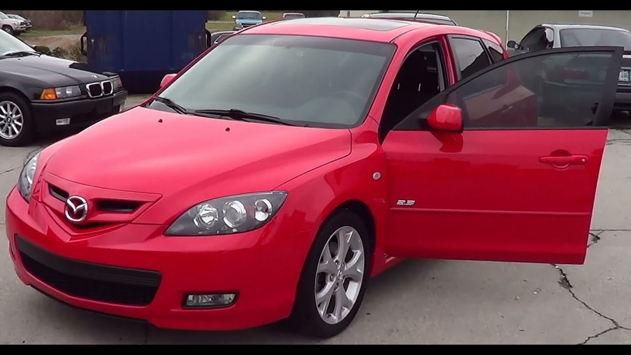 2007 Mazda 3 Red