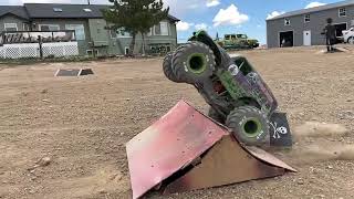 Grave Digger Losi Lmt Rc Monster Truck Freestyle