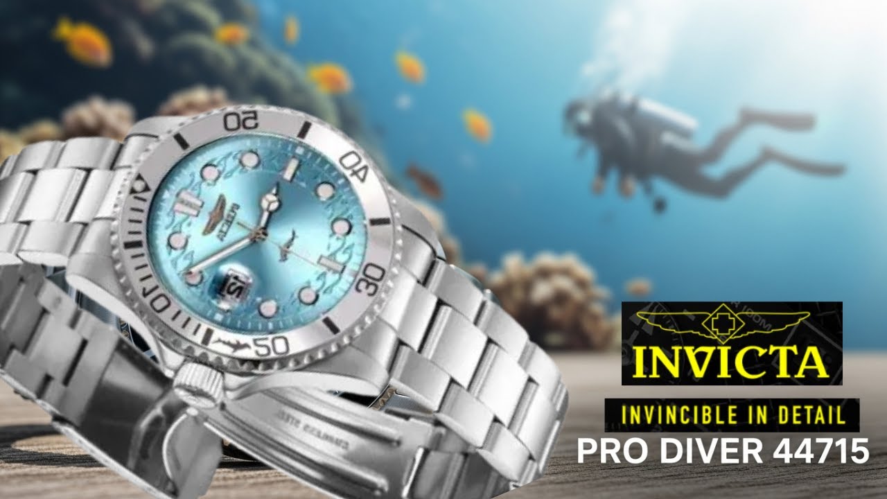 ? Invicta Pro Diver 44715 | Un Reloj que Impone Estilo Bajo 