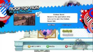 Sonic Generations 100% Walkthrough [Missions]  - Rooftop Run Modern - Endless Boost