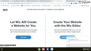 Creating An E-Portfolio Using Wix.com