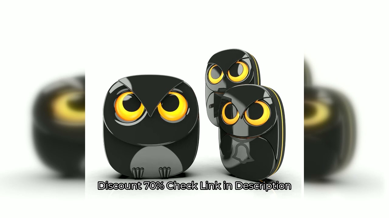 HTZSAFE Wireless Doorbell Chime - 300 meters Long Range Wireless doorbell waterproof outdoor Home In