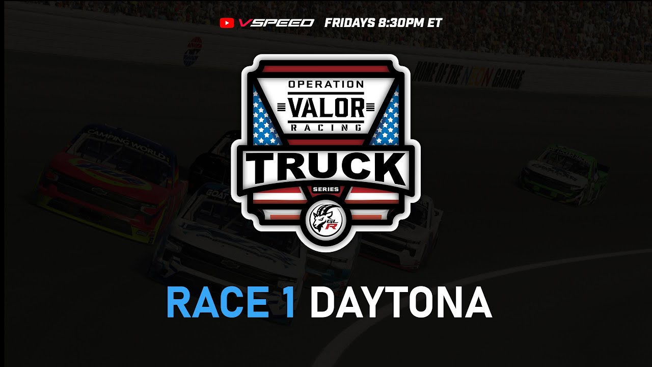 Goat Locker Racing League | Operation Valor Racing Truck Series | Race #1 @ Daytona