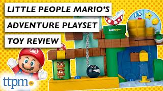 Power Up Little People With Super Marios Adventure Playset