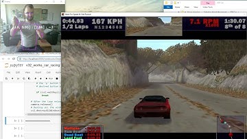 Playing NFS with your hands as controls. Computer vision gesture recognition.