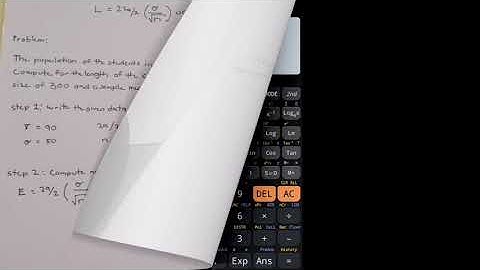 Computing the length of confidence interval