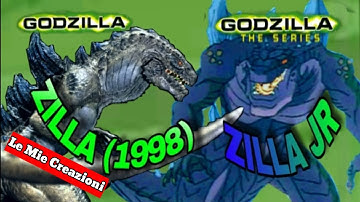 LE MIE CREAZIONI: ZILLA (1998) E ZILLA JR.