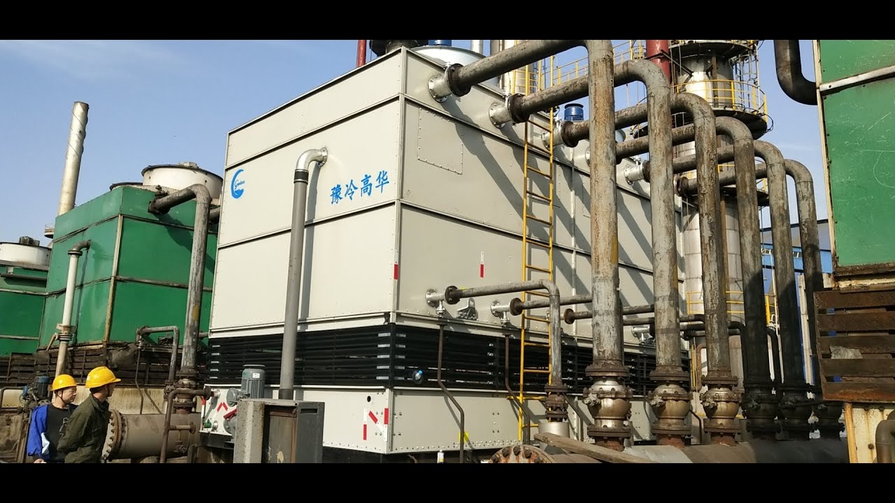 9. closed circuit cooling tower on site