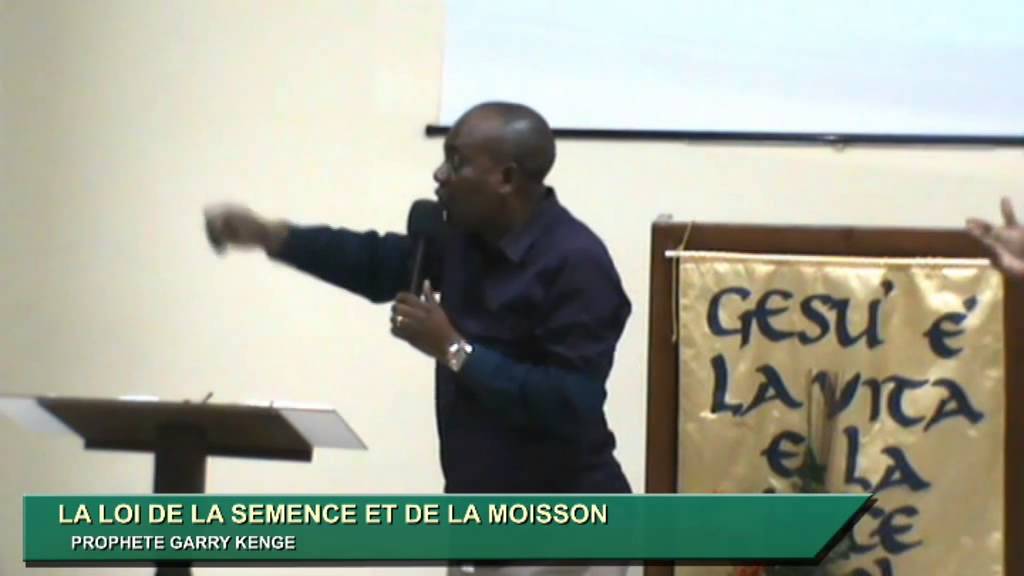 Prophète, Garry Kenge La Loi de la semence et de la Moisson PDF Pachino ...