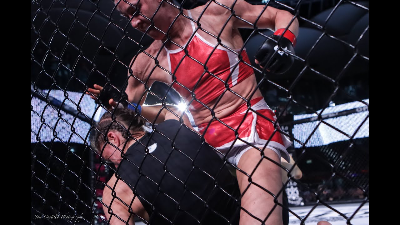 Textbook Display of MMA --Female Canadian Professional Fighter Sierra Dinwoodie Put On A Show